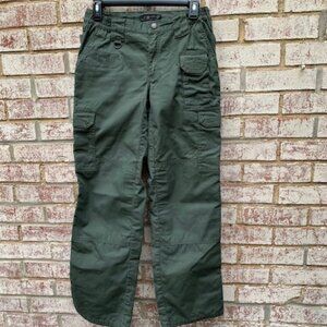 5.11 Tactical Women's Ripstop Cargo Pants Olive Green Size 4 Regular